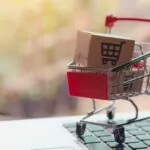 Shopping online concept