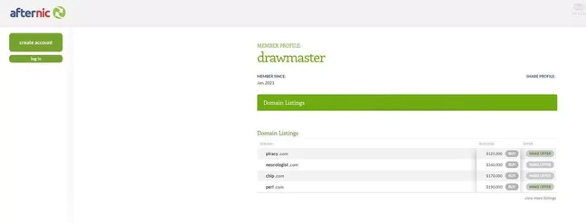 Threat actors put up the domain name for sale right after the domain hijacking.