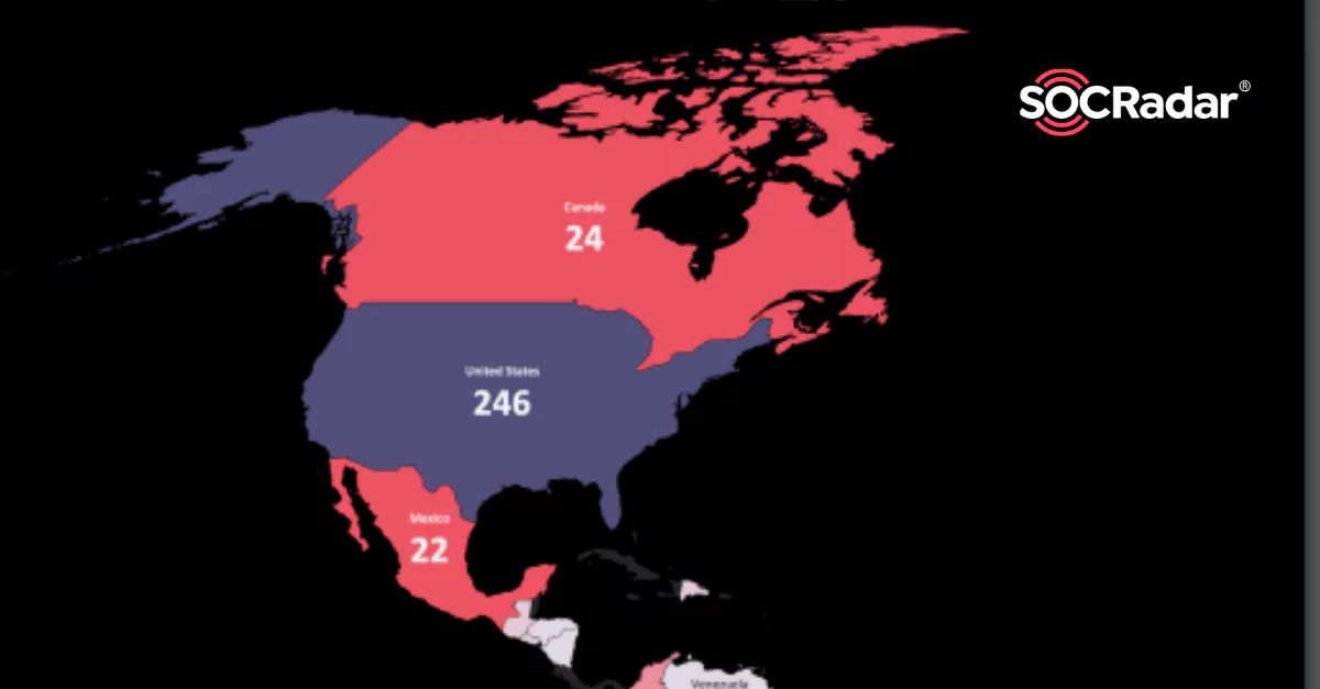 SOCRadar® Cyber Intelligence Inc. | Top Ransomware Group is LockBit 2.0 in the Americas
