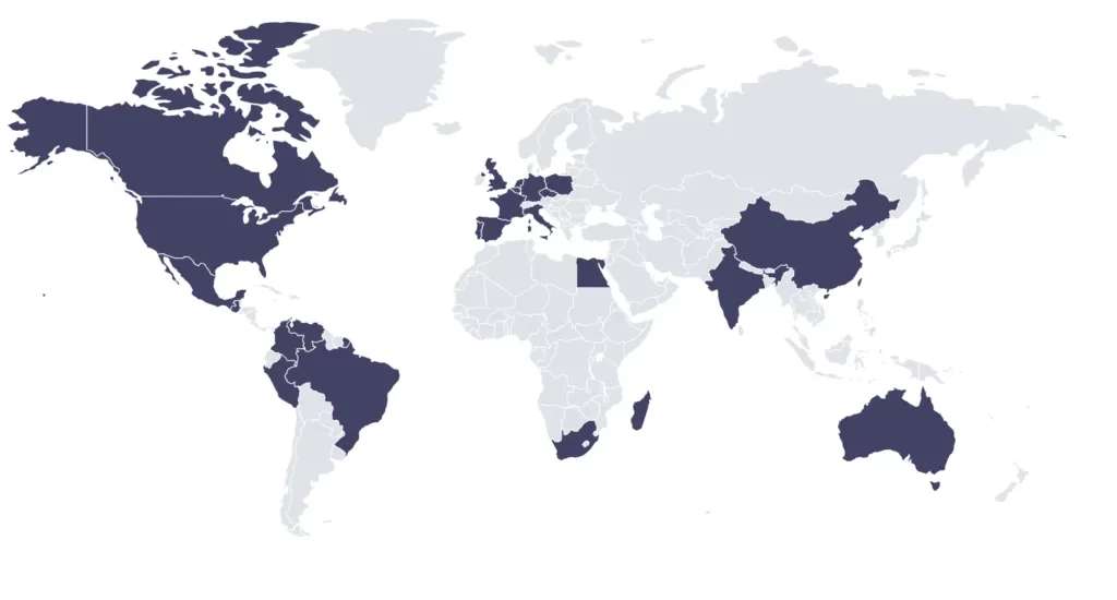 8Base’s target countries