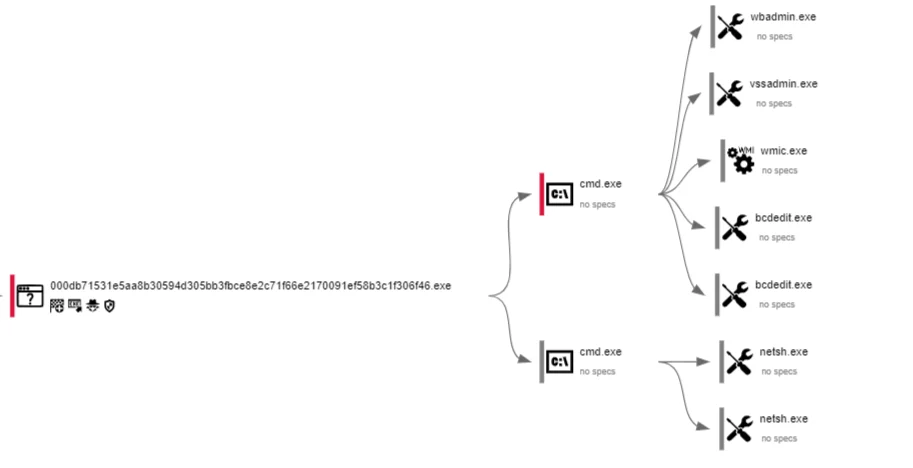 Additional payloads are dropped or installed(Sample analysis in Any.run)