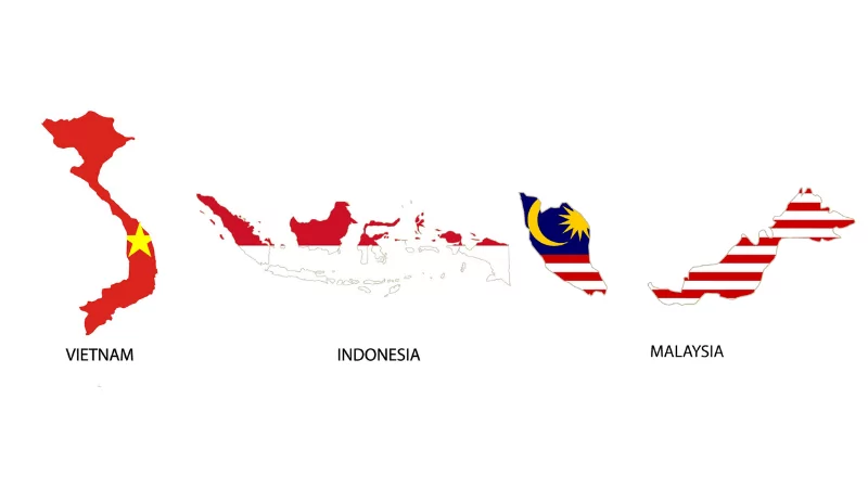 Vietnam, Indonesia, and Malaysia were the most targeted by APT groups in the region.