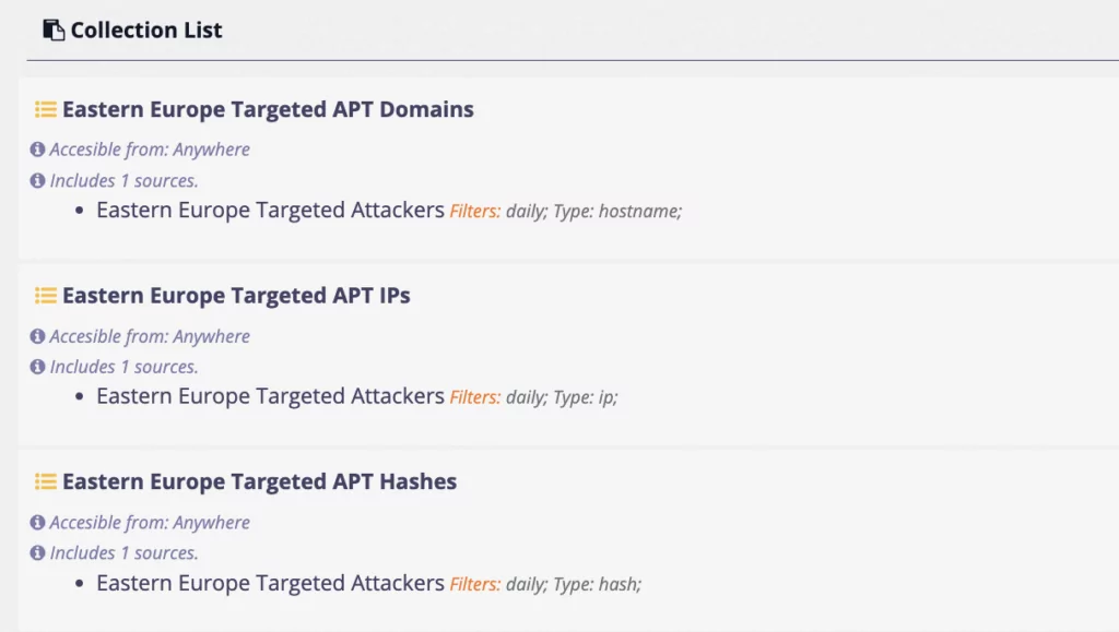 SOCRadar's collections on Turla and other threat actors targeting Eastern Europe.