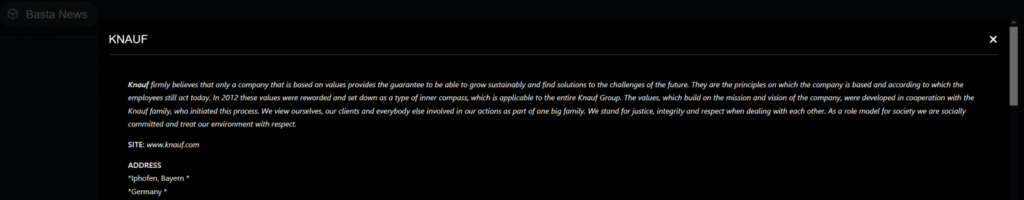 Black Basta added Knauf to its victim list.