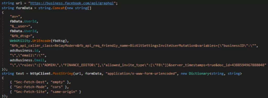 Adding email address