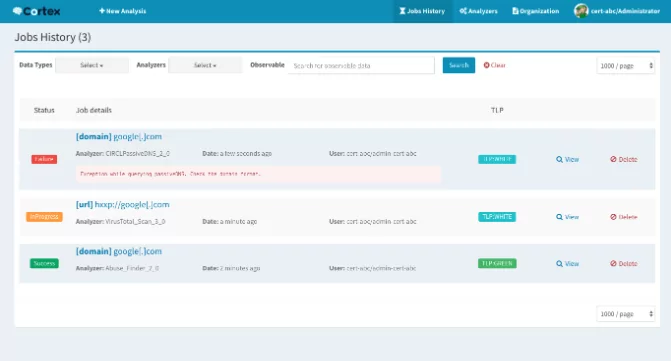 Cortex helps SOC teams with analyzing observables that they have collected.