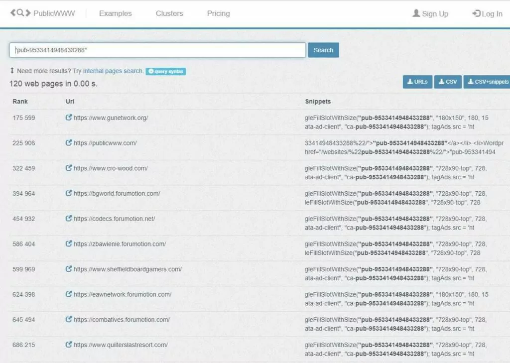 Pages that use vbulletin software package with keyword “vulnerabilities”