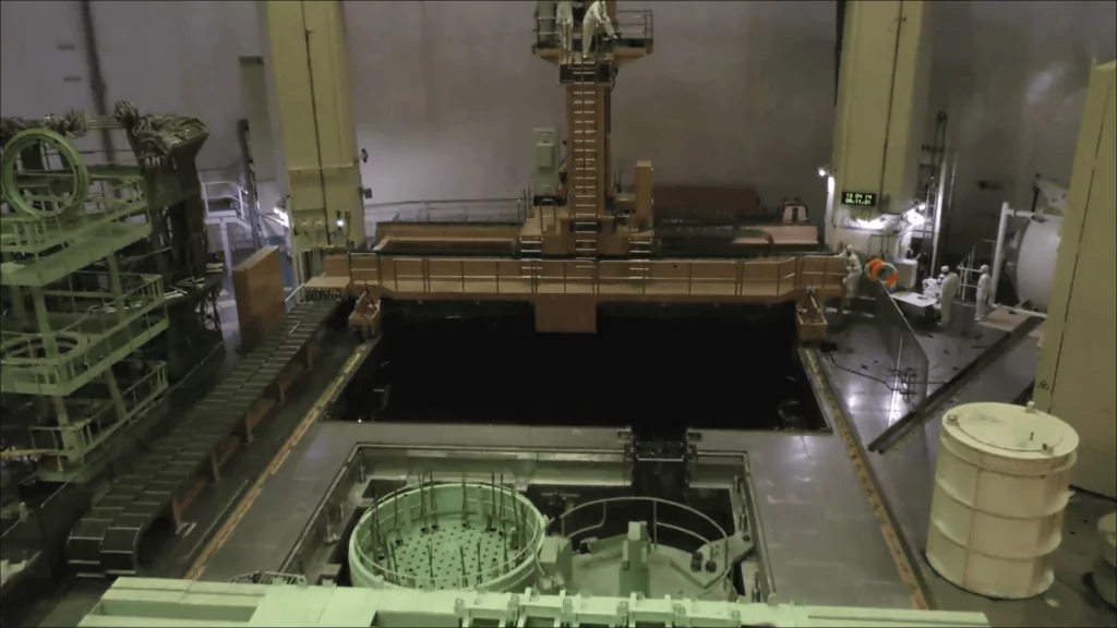 Figure 8, A frame from inside the nuclear plantation included in the leaked files.