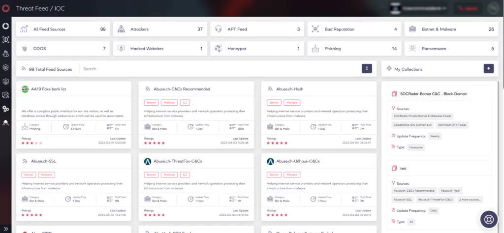 SOCRadar IOC Management