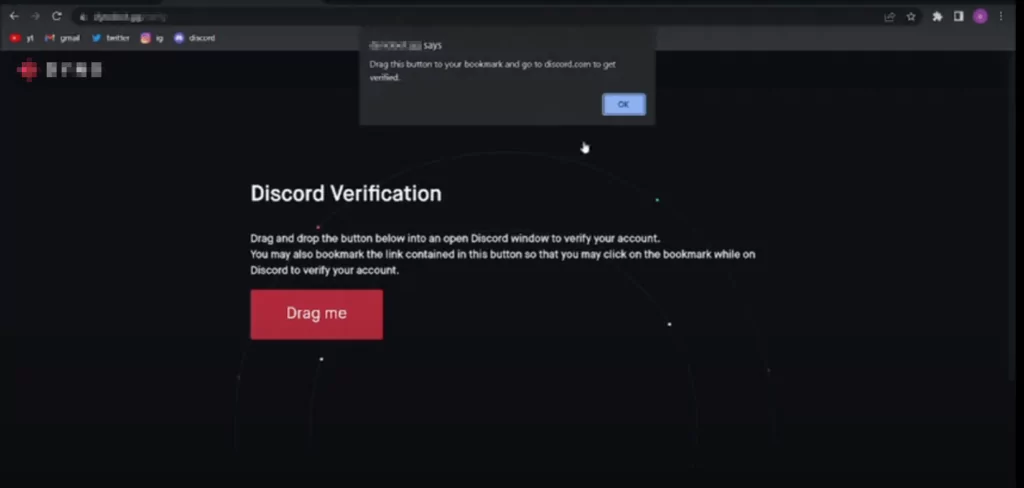 This attack utilizes harmful Javascript code inserted into a user's browser when they drag a component from a webpage onto their browser bookmarks. (Source: KrebsonSecurity)