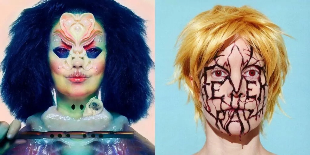 Figure 2. Album covers used by Bjorka in its profile image;