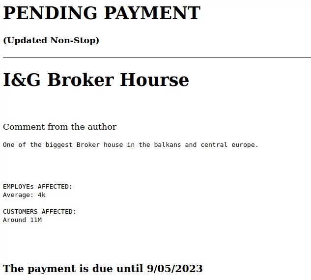 Figure 12. I&G Broker House