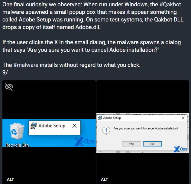 Adobe Setup Disguise (Sophos)