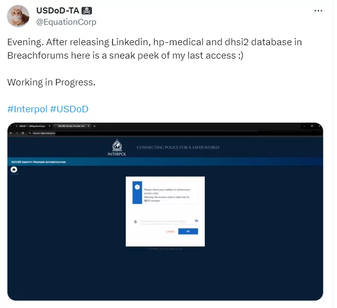 UsDoD’s tweet