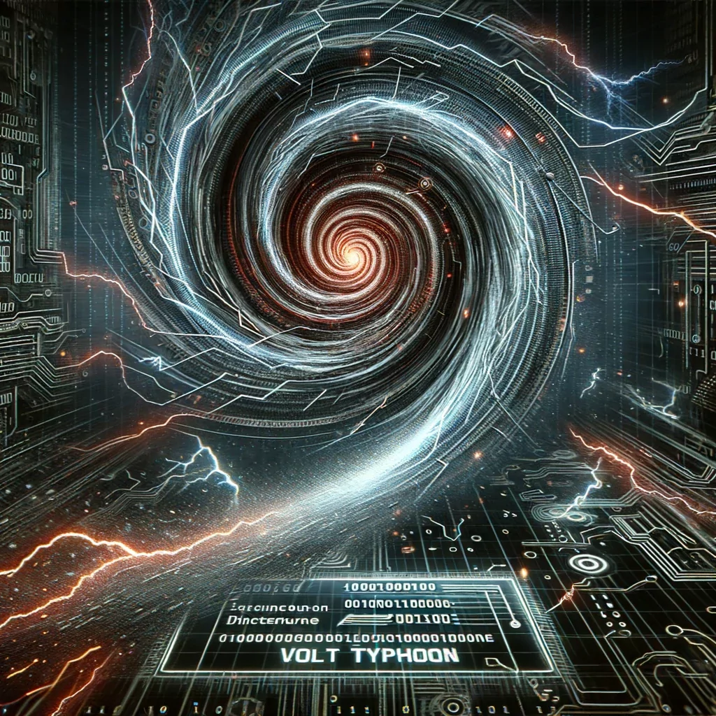 Illustration of Volt Typhoon (generated using DALL-E 3)