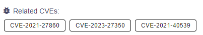 CVEs exploited by Volt Typhoon (Source: SOCRadar)