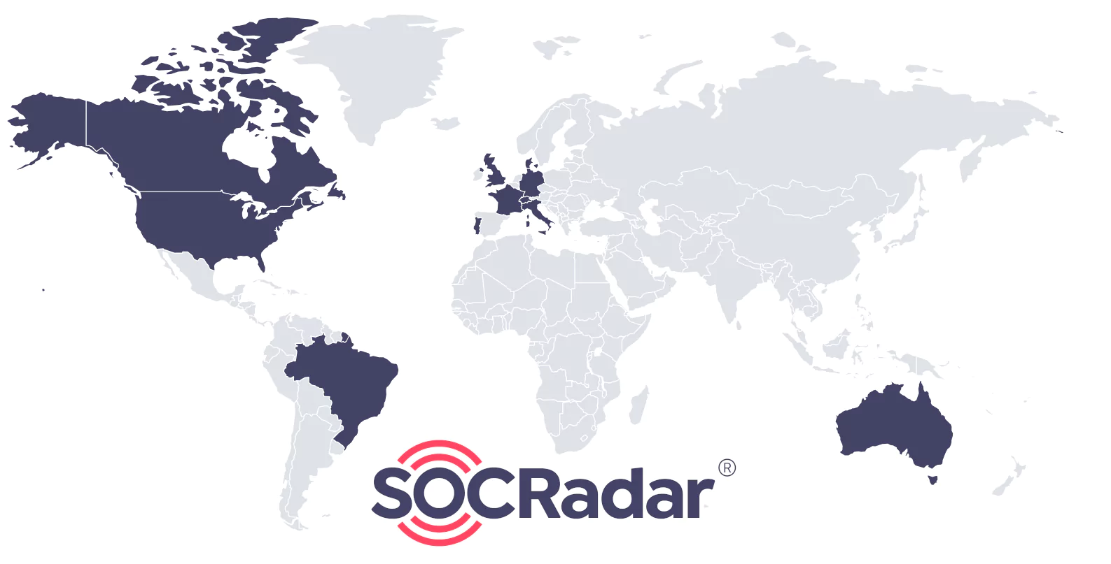 Fig. 9. Countries Affected by Cactus Ransomware (Source: SOCRadar)