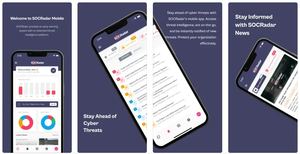 SOCRadar Mobile App
