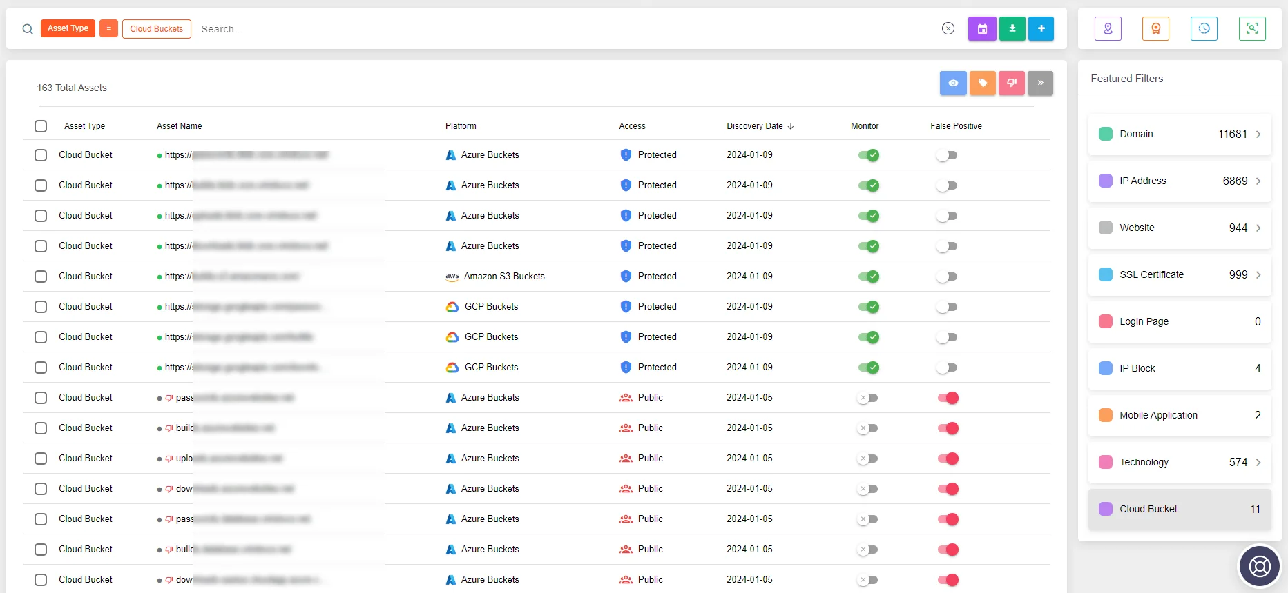 SOCRadar Attack Surface Management module, Cloud Security Module (CSM) feature