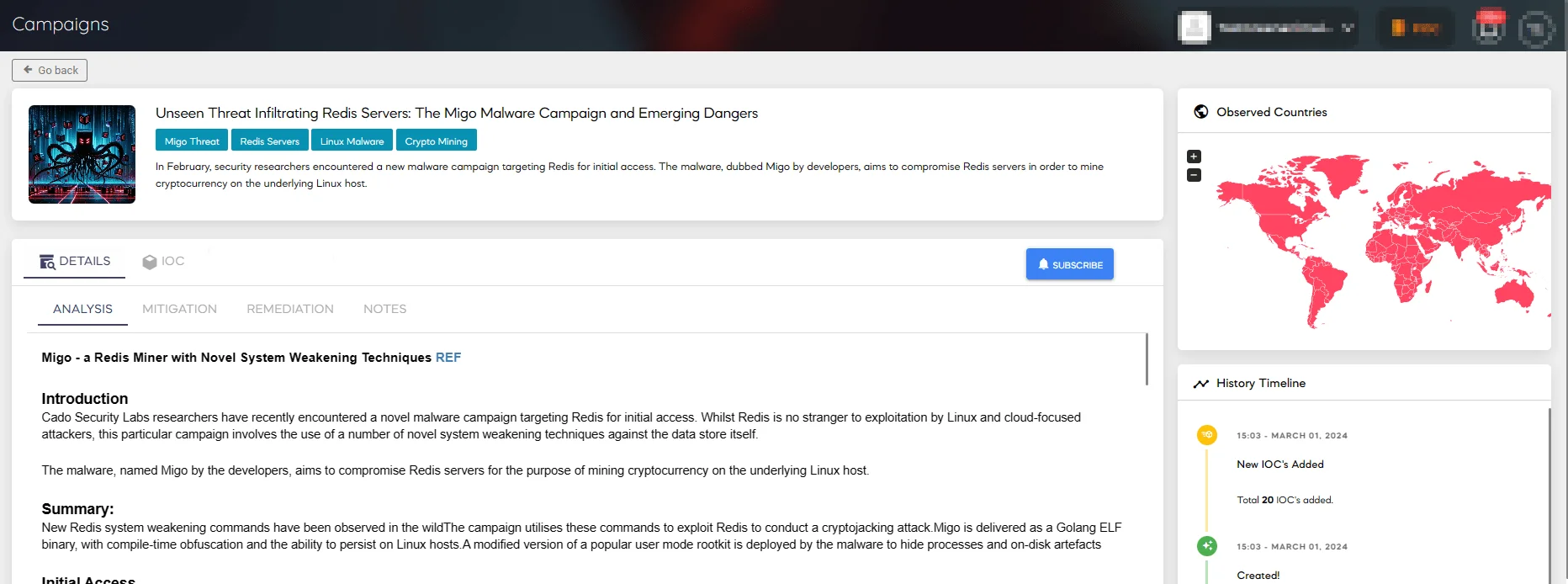 Learn more about the Migo Malware campaign on SOCRadar Campaigns