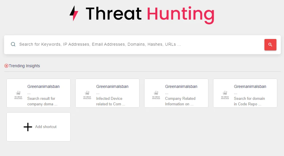 SOCRadar’s Hunting module