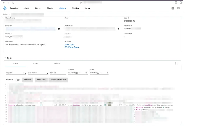 AI model handling a user-submitted query in real time. The model could be abused by an attacker, who could alter customer requests or responses.