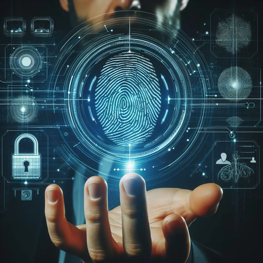 Bing AI illustration of passwordless authentication