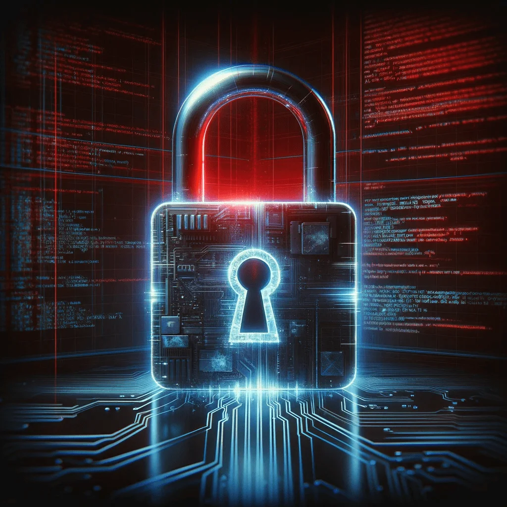 Ransomware Illustrative Image - Generated by DALL-E