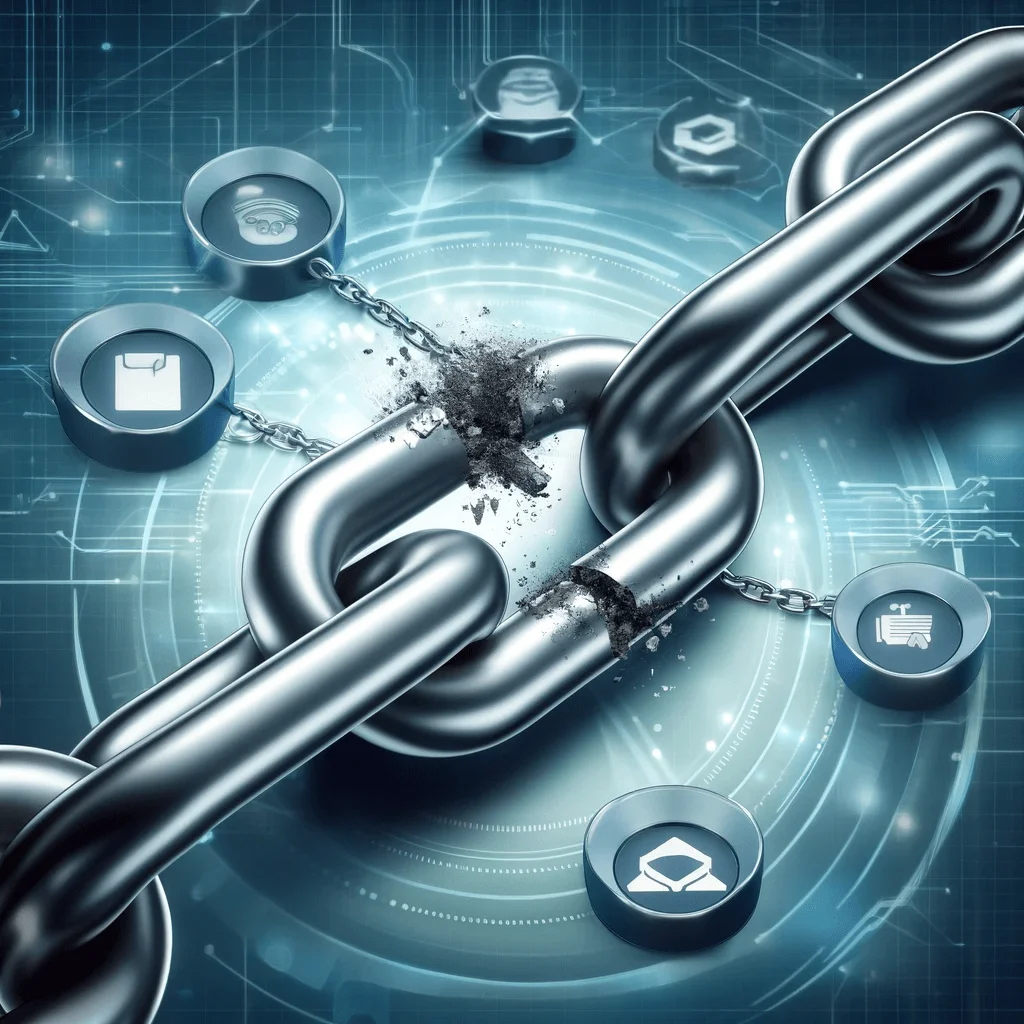 Supply Chain Attacks Illustrative Image - Generated by DALL-E