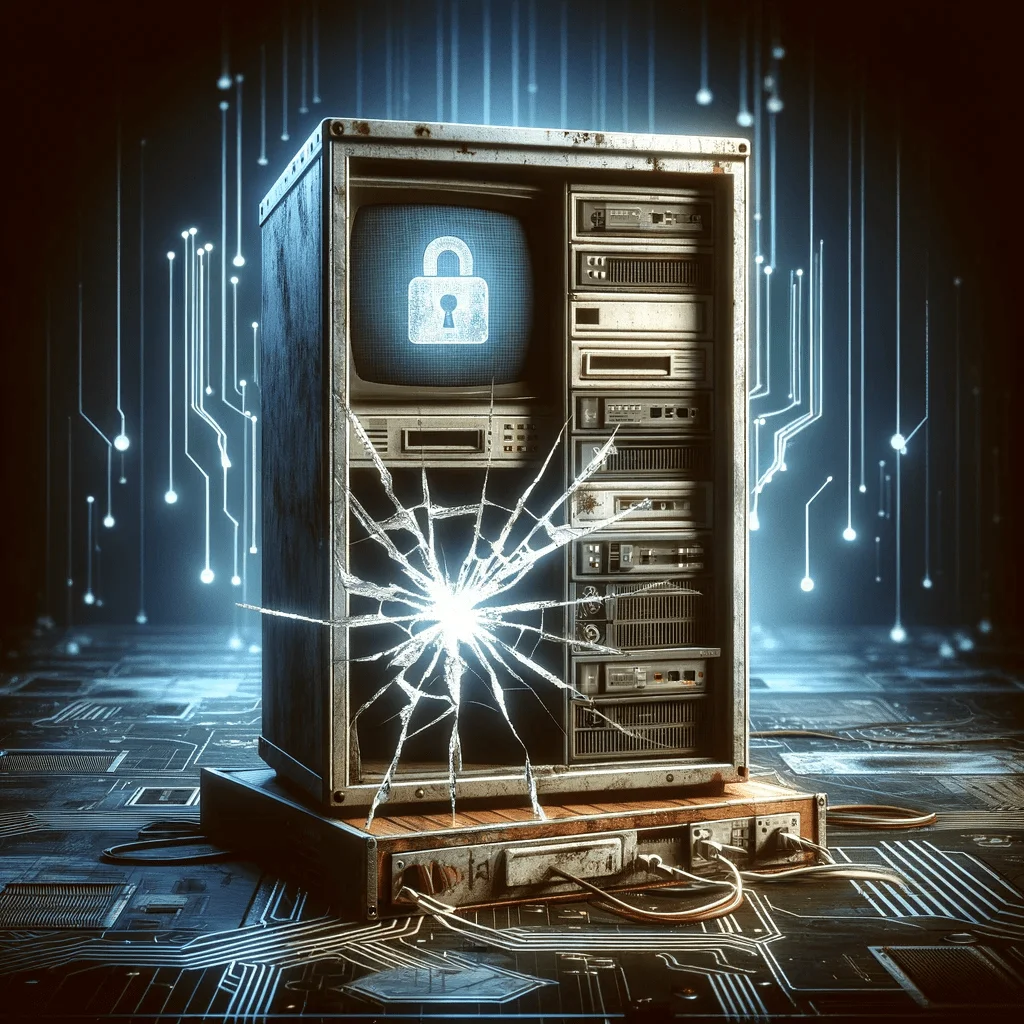Legacy Infrastructure Exploits Illustrative Image - Generated by DALL-E