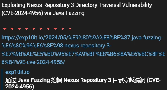 Threat actor(s) shared a Telegram post about the PoC exploit for CVE-2024-4956