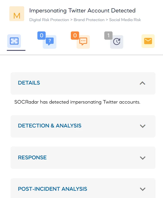 SOCRadar Integrated Takedown Module