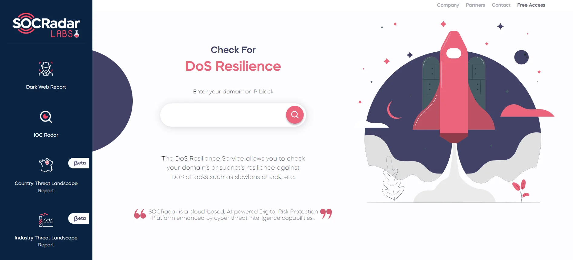 SOCRadar Labs, DoS Resilience