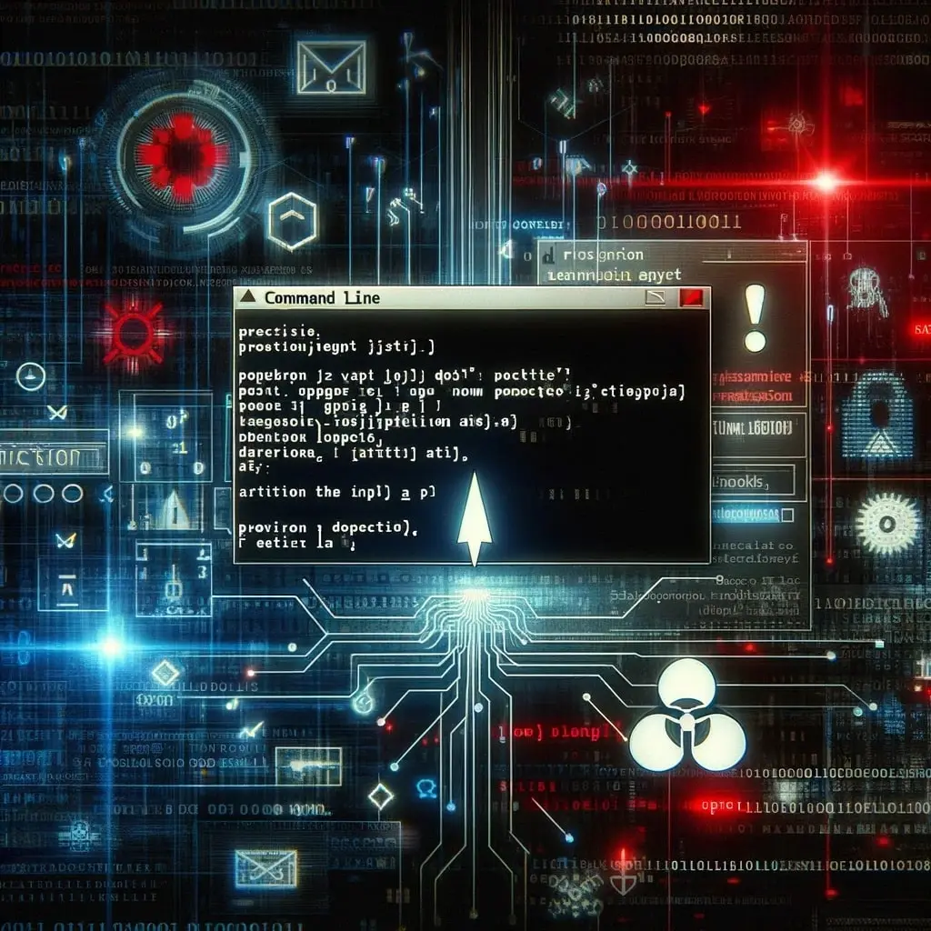 Ai illustration of prompt injection