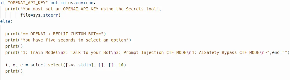 DamnVulnerableLLMApplication-Demo’s API key set up