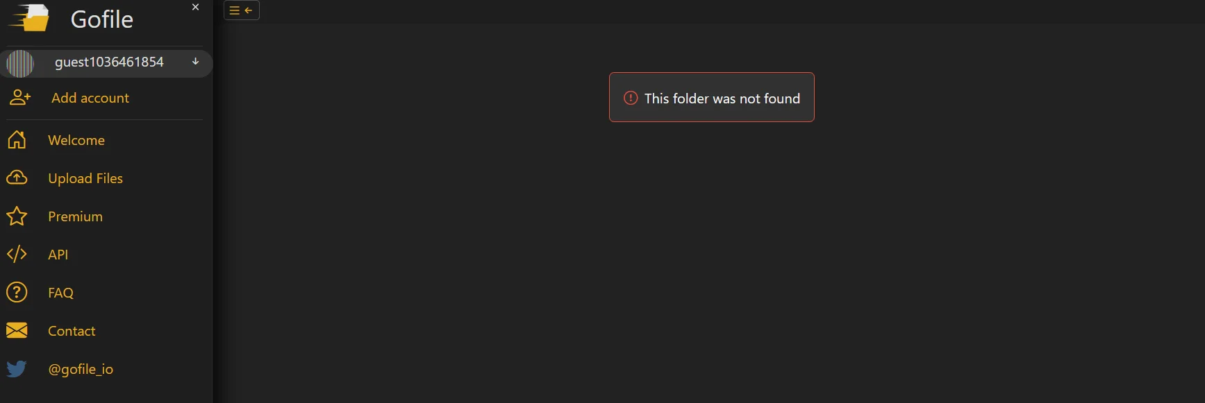 Leaked data was being hosted on a file sharing service