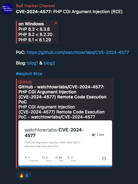 In the threat actors’ Telegram channels, it is already being spoken about.
