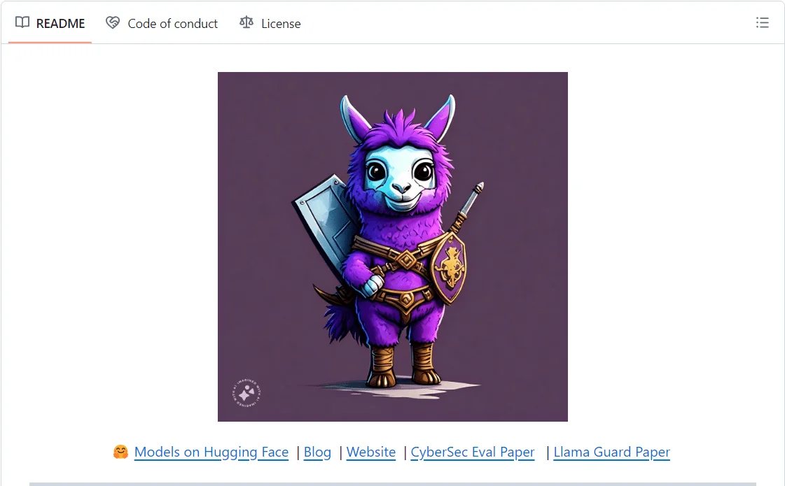 PurpleLlama in GitHub