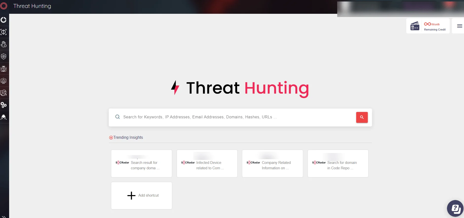 SOCRadar Threat Hunting Module