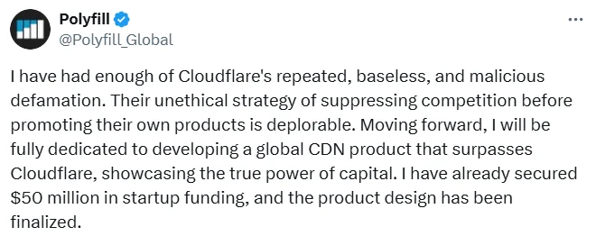 Polyfill comes forward, yet again, with denials and alleged improvements (X), Polyfill supply chain attack