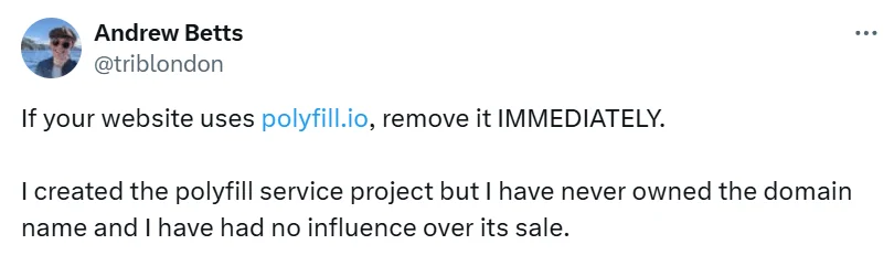 Tweet by the author (Source: X)