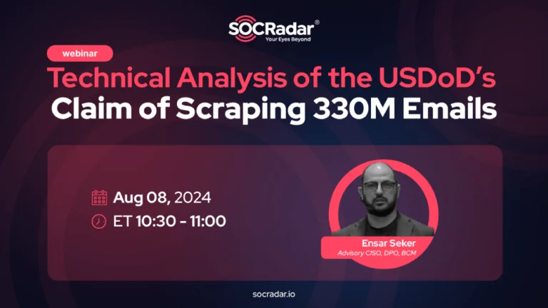 Technical Analysis of the USDoD’s Claim of Scraping 330M Emails