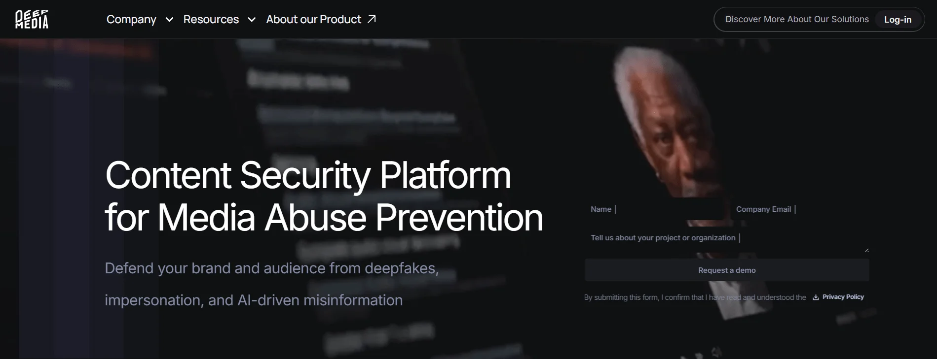 Deep Media main page
