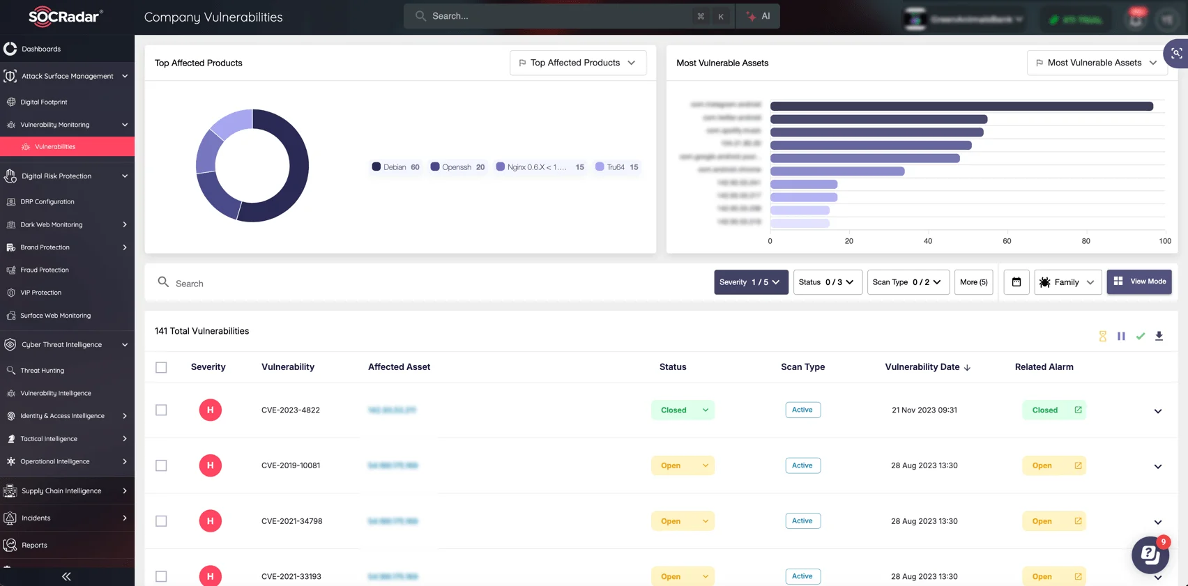 Proactively identify exposed Next.js applications and swiftly prioritize remediation efforts, securing your organization against vulnerabilities like CVE-2025-29927 before attackers can act. (SOCRadar’s ASM)