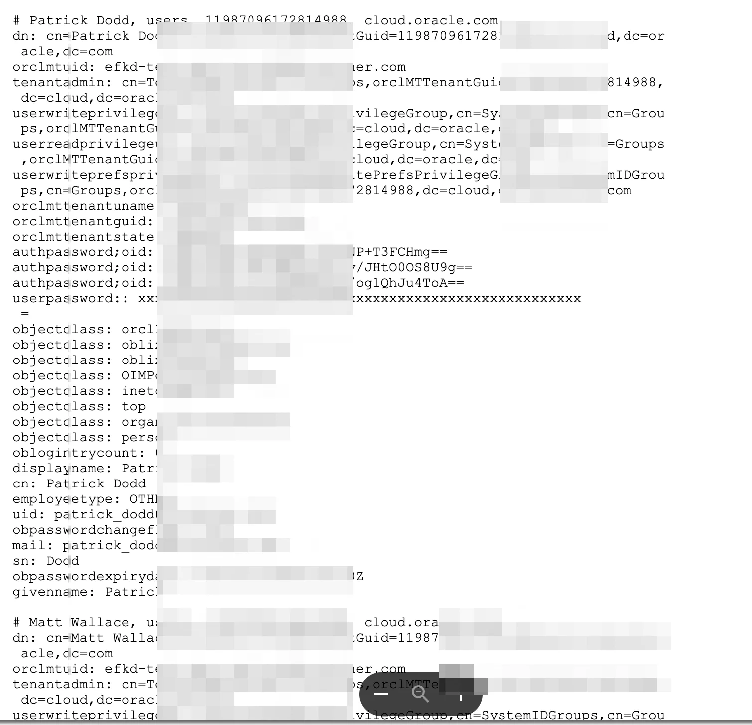 Sample data #1