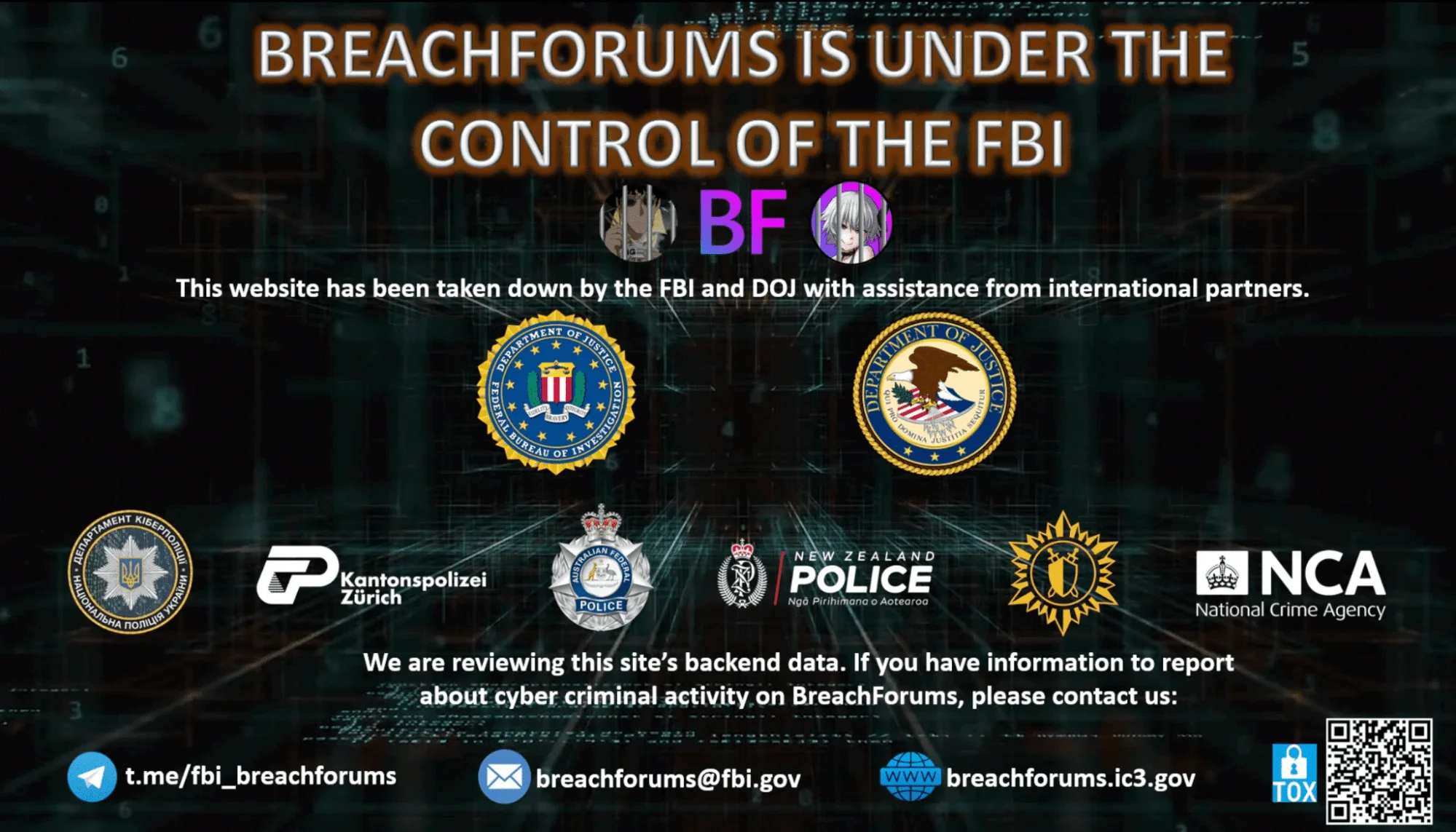 Previous seizure banner