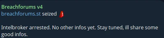 A post from a new Telegram channel, created on April 15, 2025. No proof is provided.