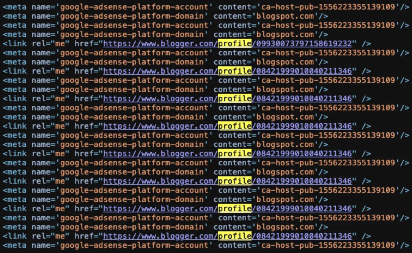 Extraction of all links present on a website